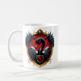Taza De Café El Cisne Negro es un símbolo de elegancia y poder.