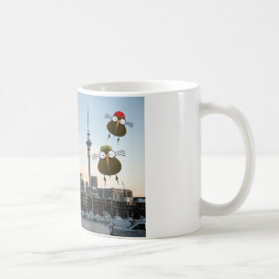 Taza De Café El clan Apteryx te da la bienvenida a Auckland