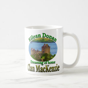 Taza De Café El clan MacKenzie sueña con donan de Eilean caser