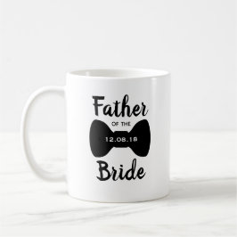 Taza De Café El clásico padre de la novia Bowtie
