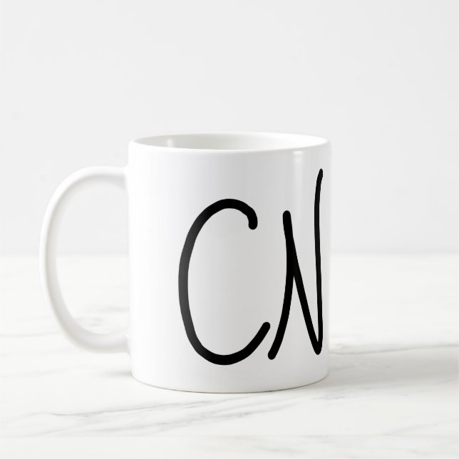 Taza De Café El clásico tazón CN (Izquierda)