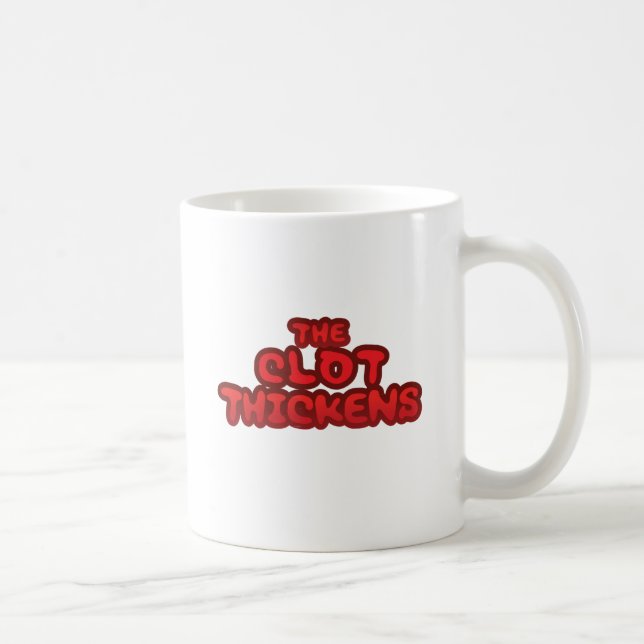 Taza De Café El coágulo espesa (Derecha)