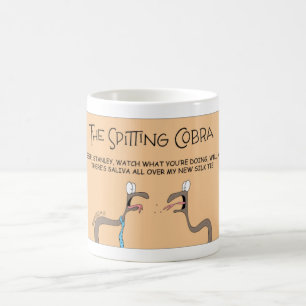 Taza De Café El Cobra escupiendo
