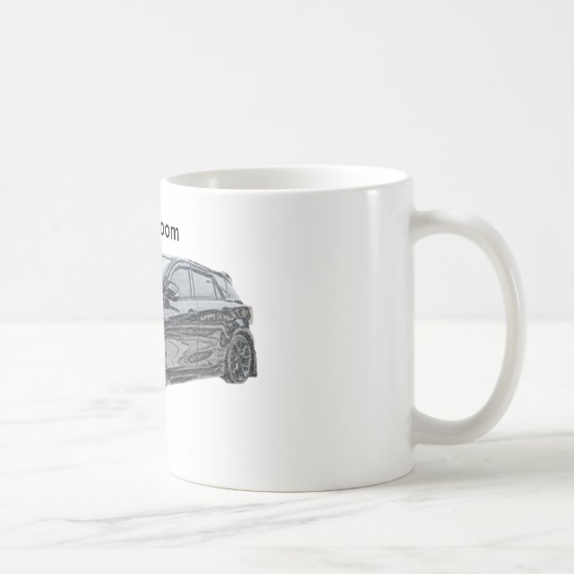 Taza De Café el coche rápido Mazda de mazdaspeed3 turbo (Derecha)