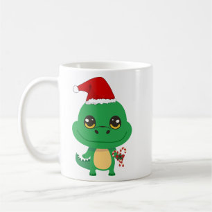 Taza De Café El cocodrilo de los Navidades pequeños