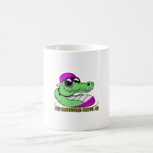 Taza De Café El cocodrilo dentro de mí bonito diseño