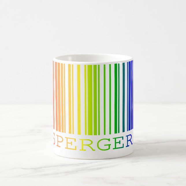 Taza De Café El código de Asperger (Centro)