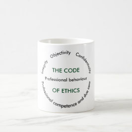 Taza De Café "El código ético - 5 principios fundamentales "