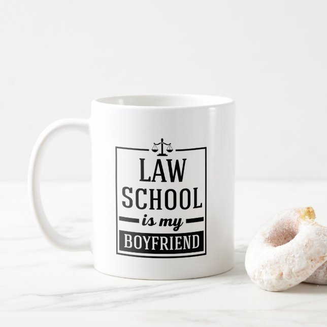 Taza De Café El colegio de abogados es mi impresión divertida (Con donut)