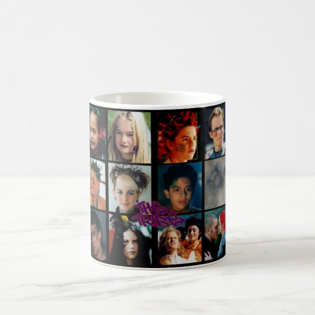 Taza De Café El collage de la serie 2 de la tribu (Centro)