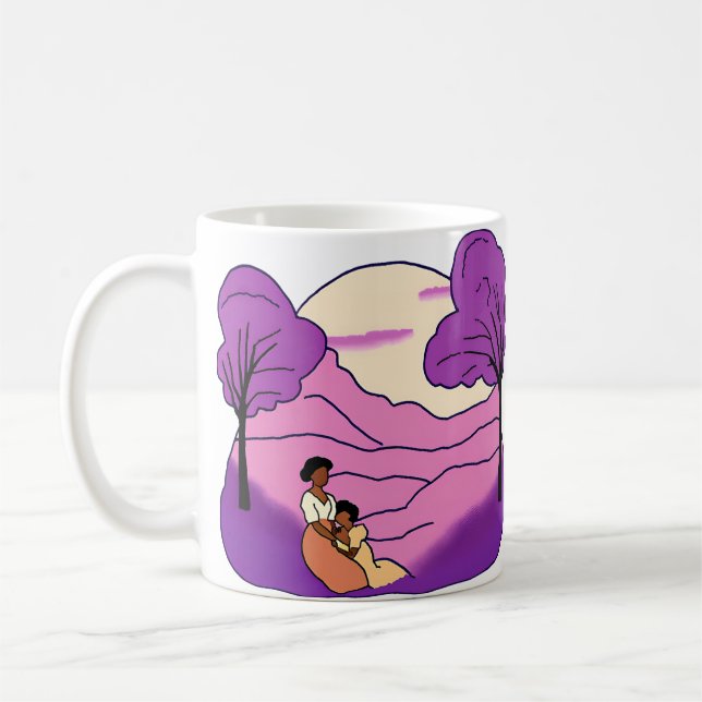 Taza De Café El color púrpura (Izquierda)