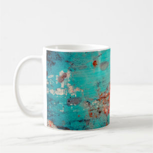 Taza De Café El color turquesa es un poco oscuro. Bloches, cito