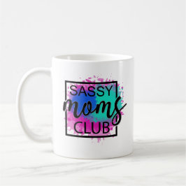 Taza De Café El colorido club de madres frescas y humorísticas