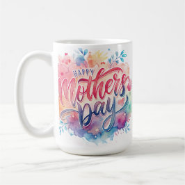 Taza De Café El colorido día de mamá