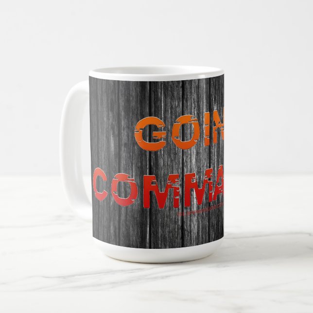 Taza De Café El comando Going Commando de SlipperyJoe atrevida  (Anverso izquierdo)