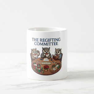 Taza De Café El Comité de Regalos Divertidos Humor de Vacacione
