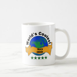 Taza De Café El conductor de camión más fresco del mundo