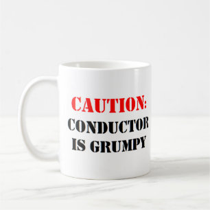 Taza De Café el conductor es gruñón