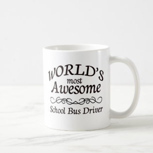 Taza De Café El conductor más impresionante del autobús escol