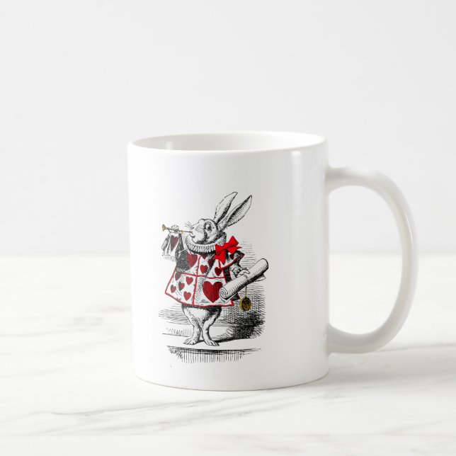 Taza De Café El conejo blanco (Derecha)