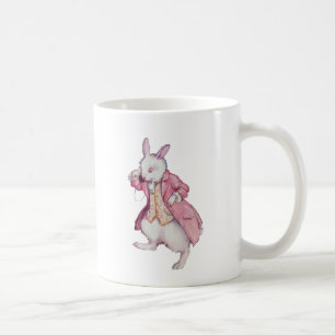 TAZA DE CAFÉ EL CONEJO BLANCO ENCANTADOR DE ALICIA