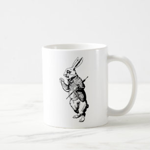 Taza De Café El conejo blanco entintado