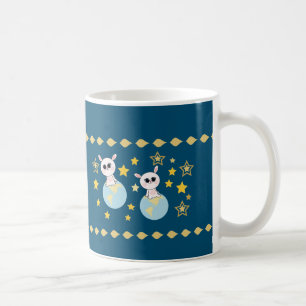 Taza De Café El conejo en la tierra