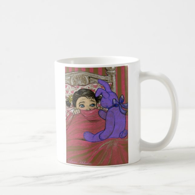 Taza De Café El conejo mágico (Derecha)