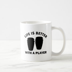 Taza De Café El Conga teclea diseños