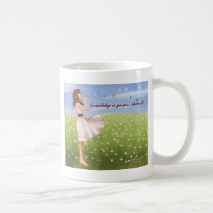 Taza De Café ¡El conocimiento es parte del poder… él!