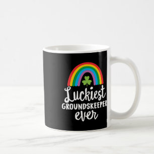 Taza De Café El conserje más afortunado del día de San Patricio