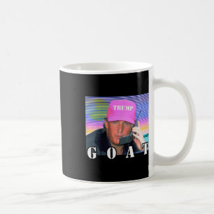 Taza De Café El conservador de cabra republicano Trump 2024 es 