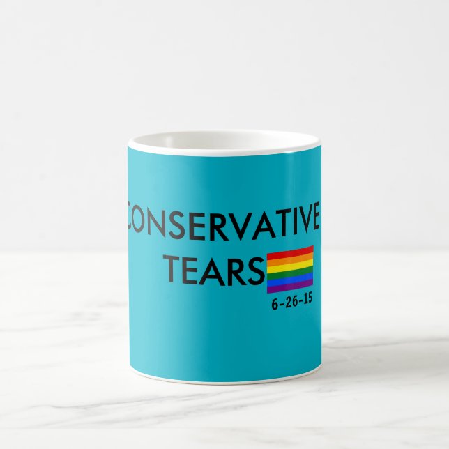 Taza De Café El conservador rasga #lovewins (Centro)