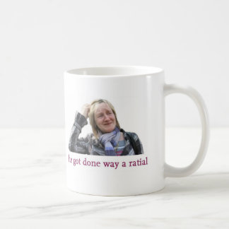 Taza De Café Él consiguió a manera hecha un ratial