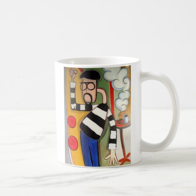 Taza De Café él consiguió el golpe (Derecha)