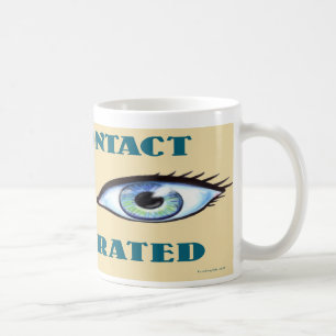 Taza De Café El contacto visual está sobrevalorado