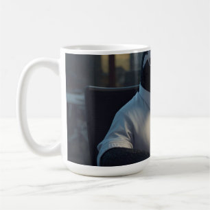 Taza De Café El Contador Pingüino – Arte Divertido de Animales