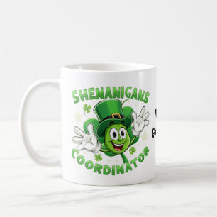 Taza De Café  El Coordinador de Travesuras Divertidas 