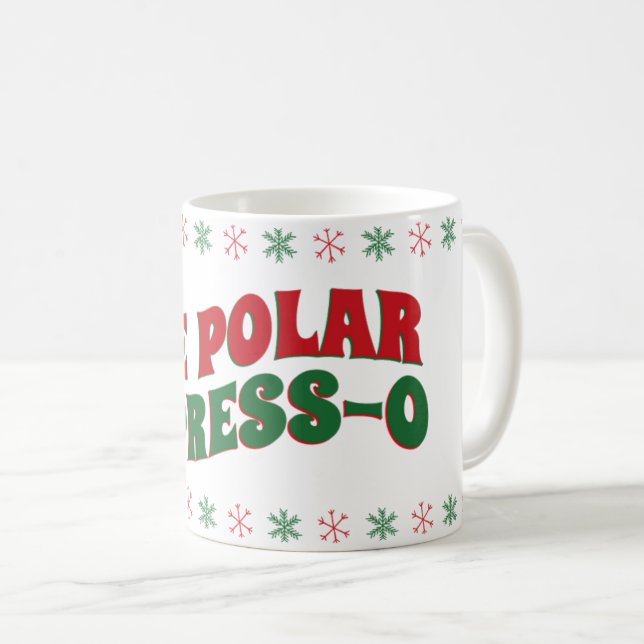 Taza De Café El copo de nieve Polar Express-O (Anverso derecho)