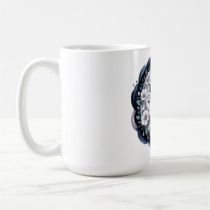 Taza De Café El corazón de mamá nunca duerme