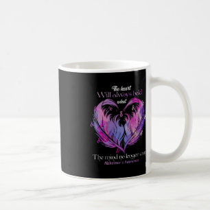 Taza De Café El Corazón Siempre Sostendrá Lo Que El Mente Alzhe