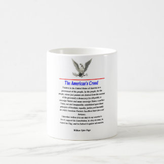 Taza De Café El credo del americano
