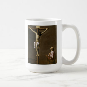 Taza De Café El Cristo crucificado con un pintor