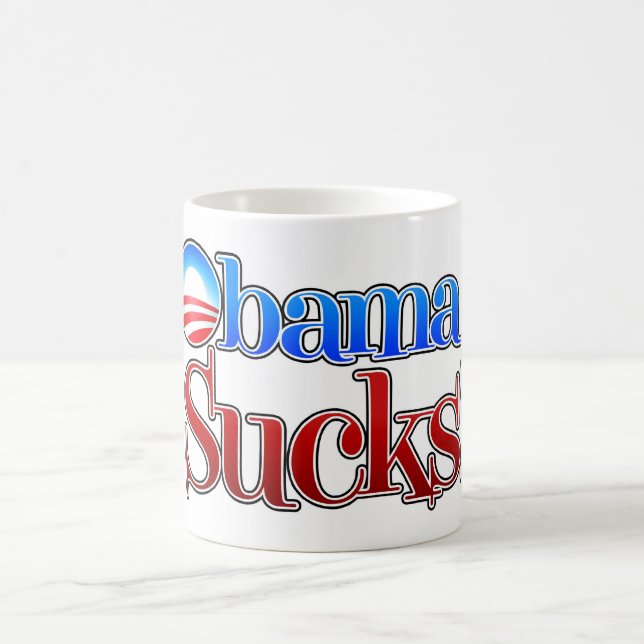 Taza De Café El cuartel Obama chupa (Centro)