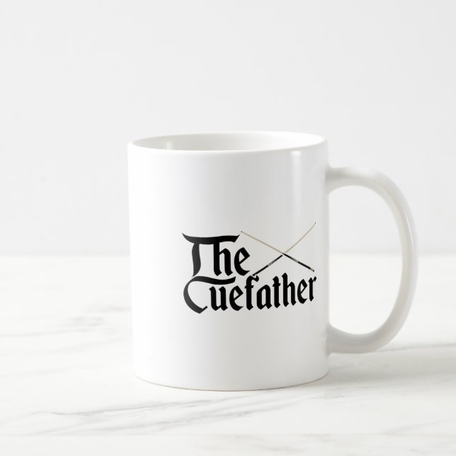 Taza De Café El Cuefather Billard Snooker Pool Billardplayer C (Derecha)