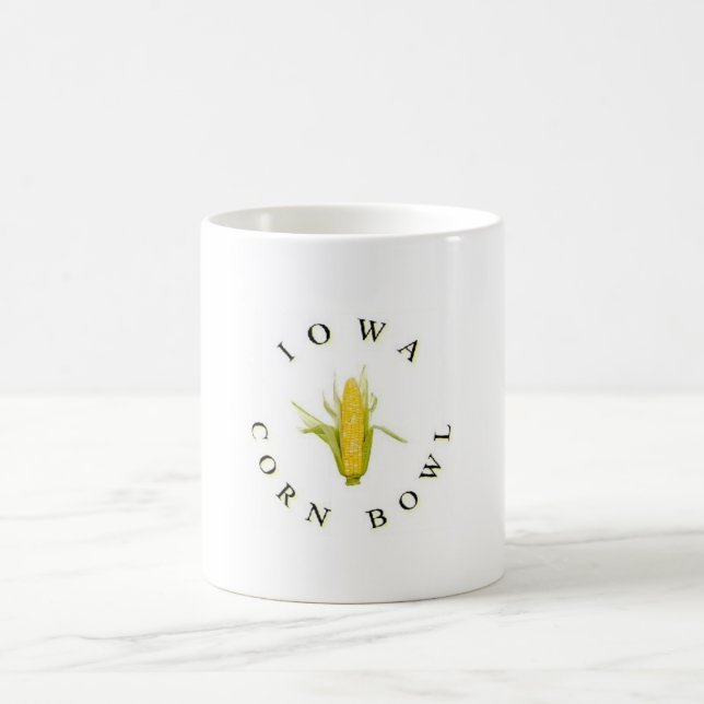 Taza De Café El cuenco del maíz de Iowa (Centro)