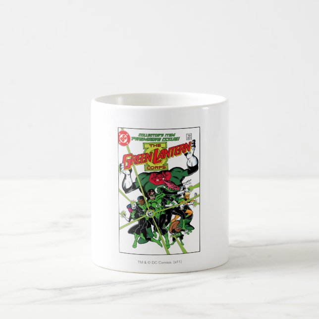 Taza De Café El Cuerpo de Linternas Verdes (Centro)