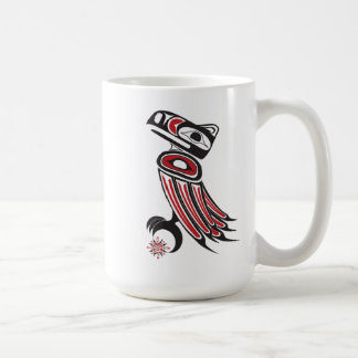 Taza De Café El cuervo roba el sol