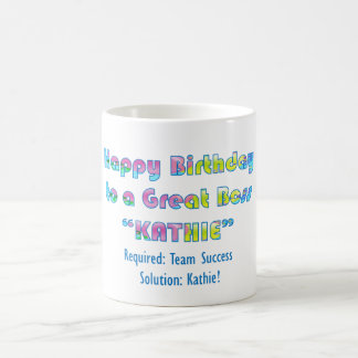 Taza De Café El cumpleaños de Kathie