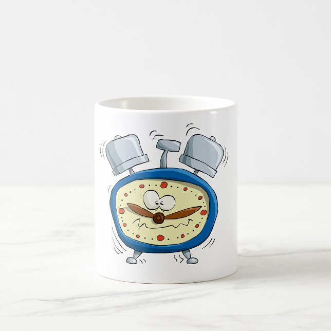 Taza De Café El curioso reloj de alarma de Personalizado Quirky (Subido por el creador)